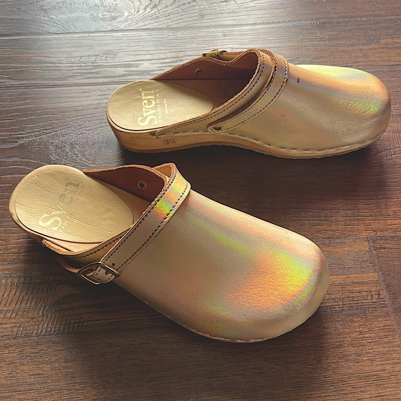 Sven iridescent RAINBOW clogs! 38 - Picture 1 of 6